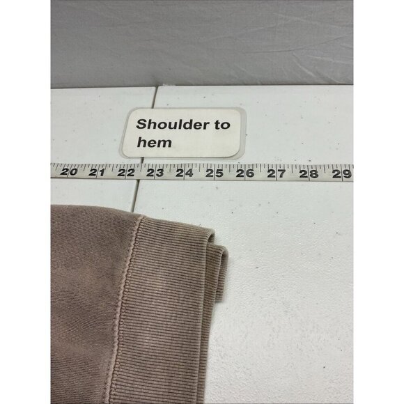 UO x Taylor Swift Red Taylor's Version SAND Small oversized Sweatshirt - Picture 7 of 9